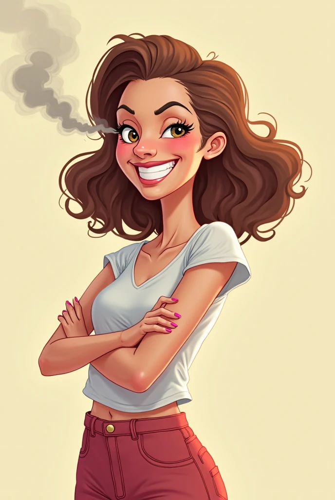 woman fart