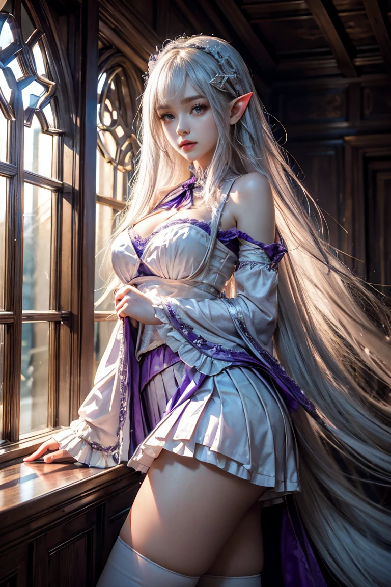 highest quality、8k Masterpiece、超A high resolution、(Photorealistic:1.3)、RAW Photos、1 girl、Crimson angel-like clothing、Long dress、Silver charm on the ankle、Red High Heels、Silvery white super long hair、Long Hair、Glowing Skin、1. Super-beautiful Cyberpunk Soldiers、((Ultra-Realistic Details))、Portrait、Global Illumination、Shadow、Octane Rendering、8k、Super sharp、Beautiful breasts、Metal、Cold colors、、Very intricate details、Realistic Light、CGSoation Trend、Beautiful Eyes、Shining Eyes、To the camera、Neon Details、２０age、Too beautiful face、Intelligence、Obscene、Sexy、Moe、smile、whole body、Healthy Body、Manhattan at night in the background、Helipad on a high-rise building、love、Charm、mischievouore sexy、Hands on chest、Make your background more vibrant、Future、Angle to toes、Whiter skin、Standing posture、More realistic facial features、smile、Retrospective、wide shot、full body、More realistic Japanese faces、Panoramic view of buildings