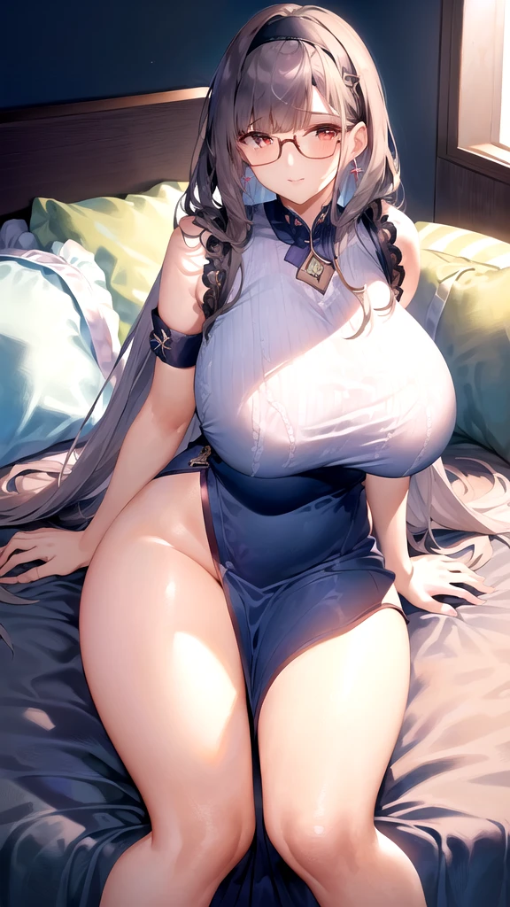 araffe woman in a pink and silver lingerie with a crown on her head, giant stunning goddess shot, sfw huge breasts, covered sfw huge breasts, thicc, japanese goddess, oppai, glamourous cosplay, sakimichan, sakimichan frank franzzeta, mighty plump female sorceress, tease, cosplay, voluptuous body