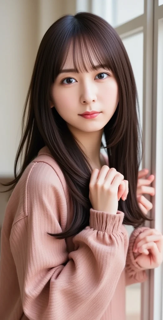 (8K、top-quality、masterpiece:1.2)、(reallistic、フォトreallistic:1.37)、The ultra-detailliert、女の子1人、18year old、Medium chest、Beautie、Beautiful and perfect face、up close shot、Natural smile、独奏、holiday、Bustling street、shopping、Fashionable clothes、Redness of the nose)、(A smile:1.5)、(With mouth closed) 、beautidful eyes、(long:1.2)、Floating hair 、Middle hair、bronze hair medium hair, (hair), Ear hair, small tits,),Checked shirt