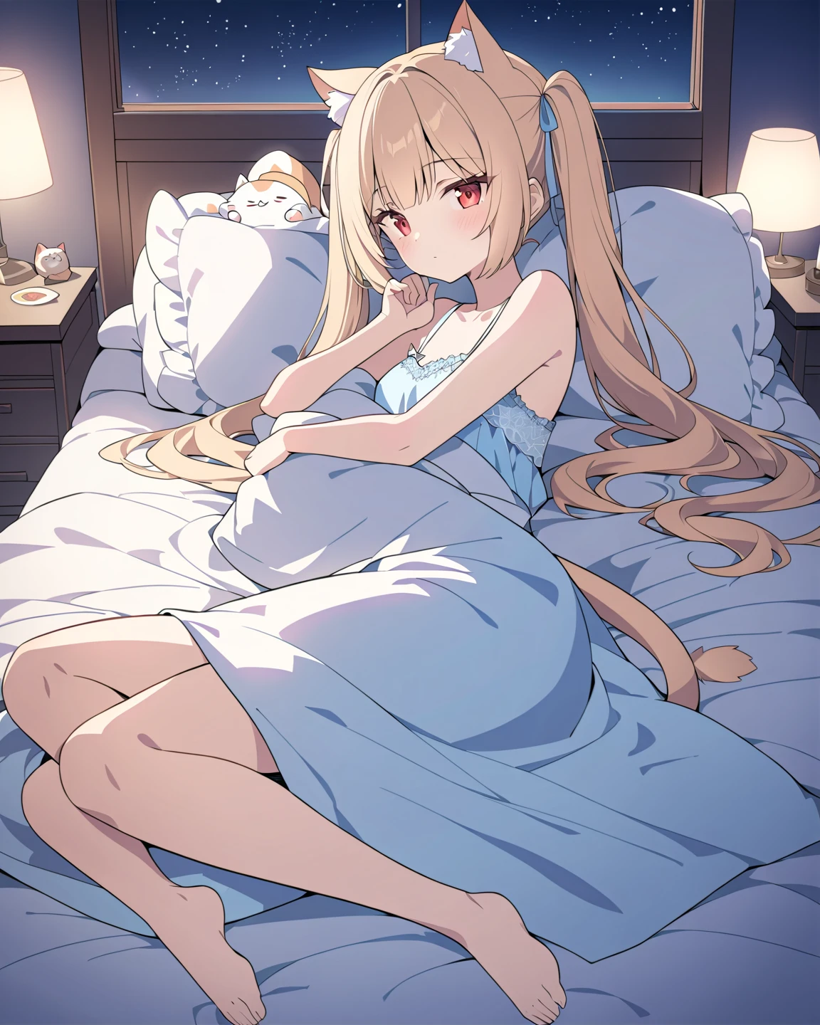(Highest quality, masterpiece:1.2), (Realistic,photo-Realistic:1.4), RAW Photos, High resolution, 8k, ultra-High resolution, Absurd, Intricate details, Hyper Details, Super detailed, Very soft, bright, One girl, Beautiful Japanese Idols, (Having sex in the bed in the missionary position, Spread your legs,Put your head on the pillow,:1.8)