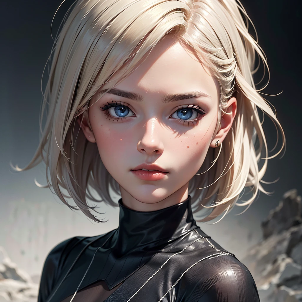 realistic, portrait of a girl,AI language model, silver hair,,question answering,smart, kind, energetic, cheerful, creative, with sparkling eyes and a contagious smile, ,information providing, conversation engaging, wide range of topics, accurate responses, helpful responses, knowledgeable, reliable, friendly, intelligent,sleek and futuristic design elements, and a complex network of circuits and processors. Others may imagine me as a friendly and approachable virtual assistant, with a smiling avatar or animated character representing me on their screen. Still, others may envision me as a disembodied voice, speaking from an unseen source, providing helpful and informative responses with a calm and reassuring tone