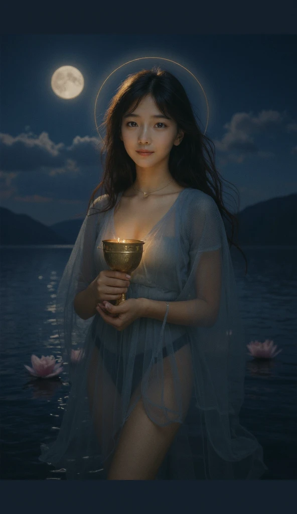 ((Dark world)),Professional , masterpiece、highest quality、Photo Real , Depth of written boundary 、Dark fantasy、(Ultimate beauty)、(shooting star:0.9)、(nebula:1.3)、(Completely naked、Full nudity、Very beautiful and small breasts、Beautiful cherry-colored areola、Erect nipples、Shaved)、(Mystical Expressions)、(The fox has five tails)((Fighting the Dragon))、Jewel Gold Weapon、Particles of light),、Gorgeous gold weapons ,(( Gorgeous Dragon Sword)) 、((Beautiful girl))、(Castle Background)、(Devil's Wings)、((Gangl Forest Background))、Dynamic Angle,(((Two devil horns on the head)))、Small head、Idol Smile、A convenient way to express slim and beautiful women、Light effects、Intense Combat、Wind effects、magic circle、With the legendary magic wand、Dragon's Tail、