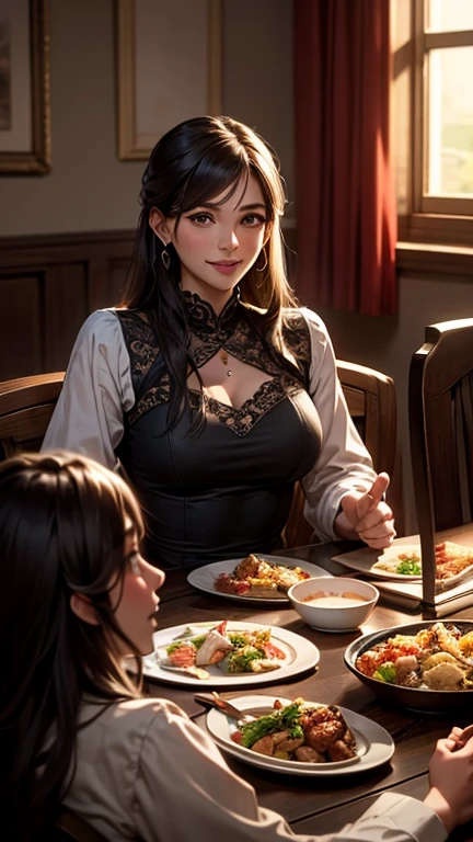 Night View Dinner Luxury Neon Top Quality Masterpiece Dinner Big City