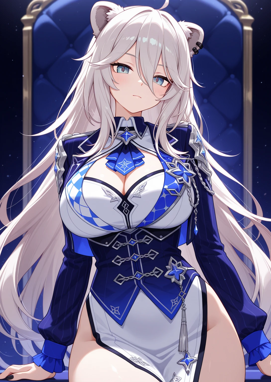 (Masterpiece), (((Highest quality)), (Superb details), 1 woman, (rainbow hair, colorful hair, I&#39;m half blue and half pink.: 1.2), , (yuk at a: 1.2), outdoor, smooth, smile, blue eyes, perfect hand, perfect hand, hand details, Fingers fixed. earring, Highest quality, Lots of details, Perfect image quality,