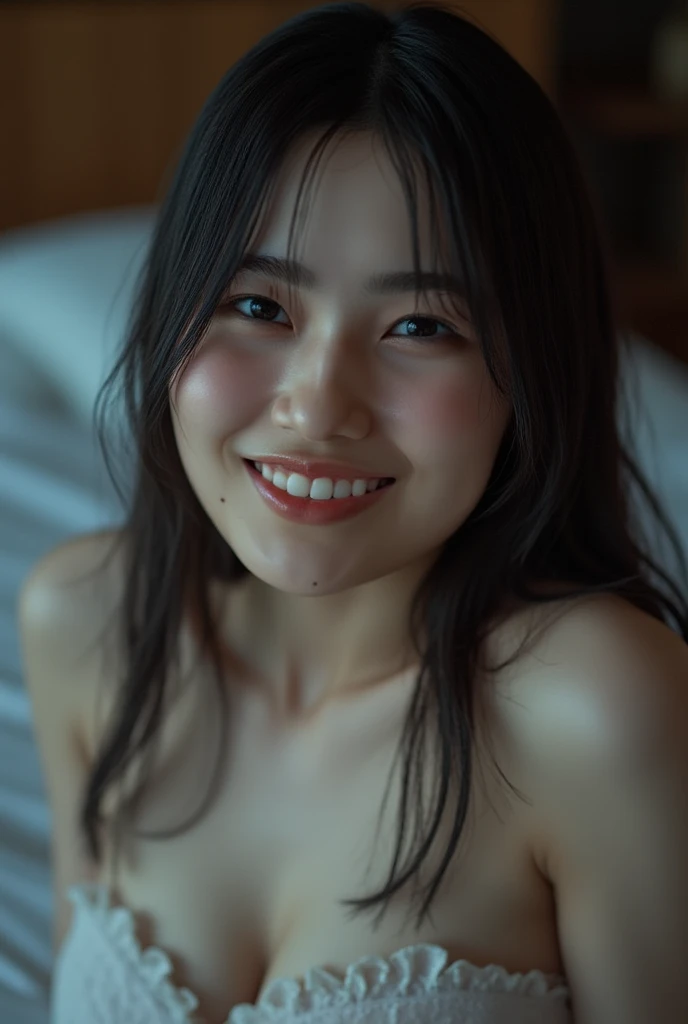 ((Browsing Caution))、最high quality、high quality、masterpiece、wonderful、Best image quality、8k、最High resolution、High resolution、Realistic images、Perfect detail、Deep contrast、High fidelity、Perfect image、Close to reality、Detailed and realistic human body、Detailed and realistic skin、Realistic face in every detail、Realistic reproduction of every detail、Detailed and realistic lips、Detailed and realistic teeth、Detailed and realistic ears、Detailed and realistic hair、Detailed and realistic weapons、Realistic reproduction of every detail、Realistic fingers in every detail、(Beautiful Hands、thumb1reference4)、Realistic feet down to the last detail、Realistic breasts down to the last detail、Realistic areola down to the last detail、Realistic nipples down to the last detail、Realistic pussy down to the last detail、Realistic vagina down to the last detail、A detailed and realistic clitoris、Realistic anus down to the last detail、(((Sado-masochism、Erotica、Sensual)))、((Beautiful Japanese Girl))、(Japanese Model)、((18 year old beautiful girl))、(Black Hair)、(Random Hairstyles)、((whole body))、((Full nudity))、((Breasts with nipples pointing upwards、Beautiful round bust))、((Slim Style、Slim fit))、(whole body光沢肌、Fair skin)、Detailed and realistic human body、Detailed and realistic skin、Realistic face in every detail、Realistic fingers in every detail、Detailed realistic feet、(((In a dark room)))、((whole body映像))