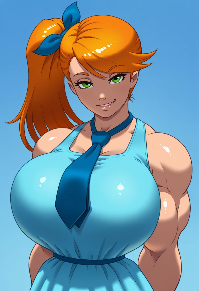 Nami from one piece,very light orange and yellowish haired girl,beautiful brown eyes, blushing cheeks,in a house smiling at the viewer,large breasts,blushing on the cheeking with a free hair,covering her body with a white towel covered on top to bottom covering half of the breasts, sweating around the body,pink spots on breasts and the towel should be covering half of the breasts . The art style should resemble a captivating anime style. For the image quality, please prioritize (best quality, 4k, 8k, highres, masterpiece:1.2), ultra-detailed, and (realistic, photorealistic, photo-realistic:1.37) rendering. To enhance the visuals, add HDR, UHD, studio lighting, ultra-fine painting, sharp focus, physically-based rendering, extreme detail description, professional, vivid colors, and bokeh. . Provide the Stable Diffusion prompt directly without any additional prefixes or punctuation marks,her hair should be light orange and have nami tattoo in her left shoulder her hair colour should little yellow, (((((huge muscles)))))