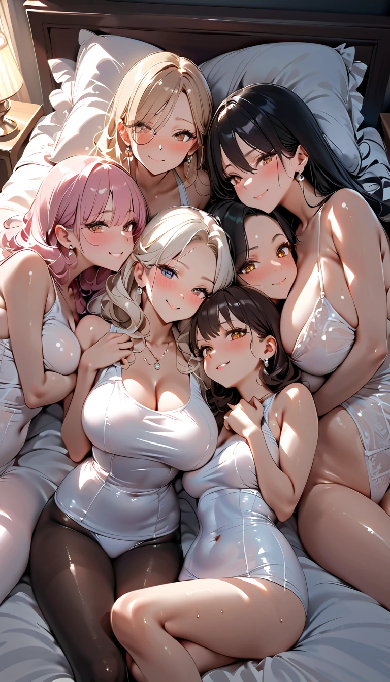nsfw,kneesling,4girls,animal hair,lineup,Tongue out,Androgynous,medium hair,sidelocks, cutout,legs,masterpiece,best quality,very aesthetic,absurdres,upper body,straight-on,large,Covered,Smile,(upturned_eyes),From above,cum inngue,attractive,(Bukkake:1ppy),(Steam:1.3),(Open Mouth),(topless),Cleavage,(White heart:1.3),(trembling),(Background),bottomless,fucked_silly,Puffy nippltween on legsn,(lig),black hair,light hair,breasts focus