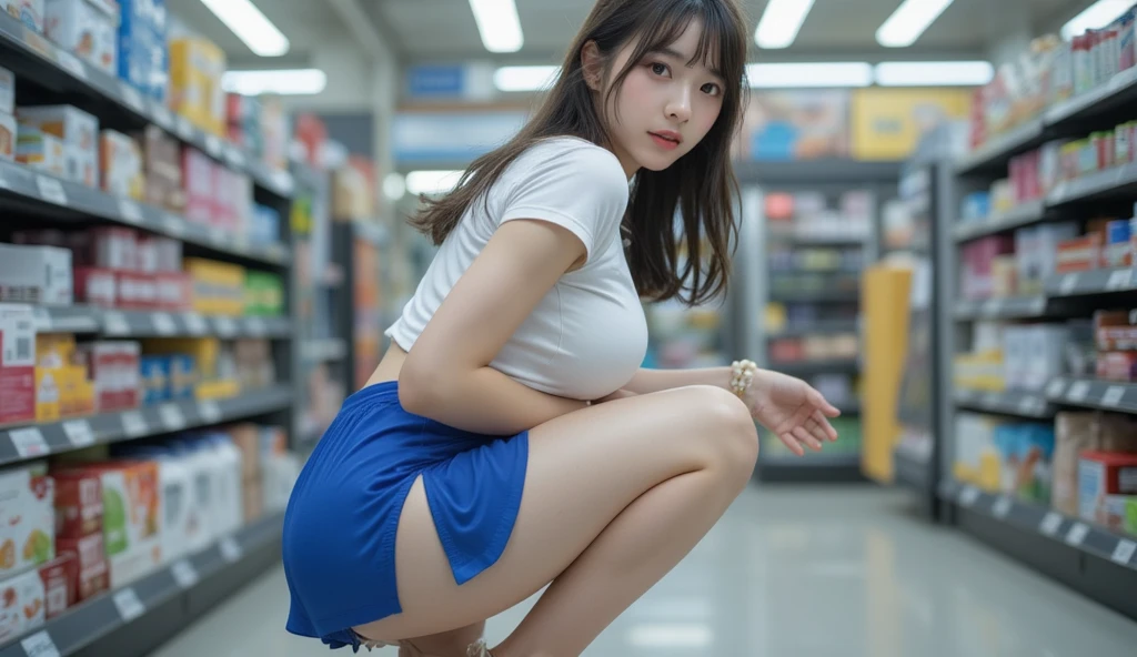 gym pantry, 1 teenage girl, Younger, work of art, best qualityer, highy detailed, detailed pussy, sock, smallbreast, taking off sneakers