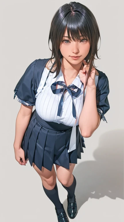 Nobara Kugisaki sentada en la cara de alguien