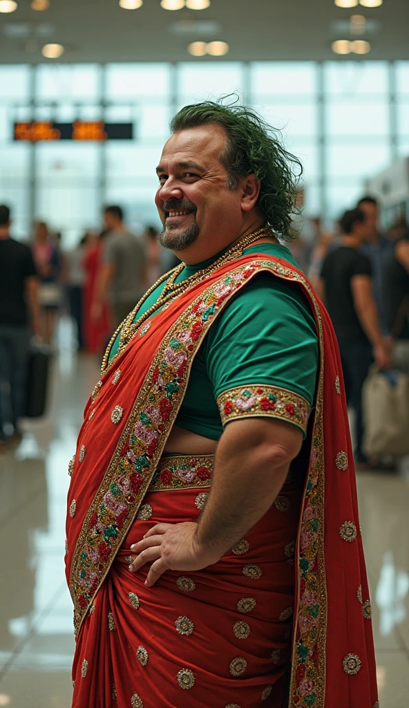 {
"prompt": "Create a high-quality, ultra-detailed image of a 38-year-old man from the Mexica (Aztec) civilization. He is dressed in traditional attire, including a vibrant feathered headdress, gold jewelry, and a beautifully adorned cloak made of woven fabric with intricate patterns. The scene is set in the heart of Tenochtitlan, with majestic temples and bustling market stalls in the background. The image should focus on the upper body in a medium shot, with a shallow depth of field to highlight the detailed textures of his clothing and ornaments. His skin should be textured and lifelike, reflecting the natural light of the setting. The background should be slightly blurred to ensure the man stands out as the central figure."
}