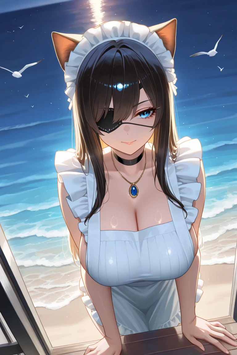looking at breasts
