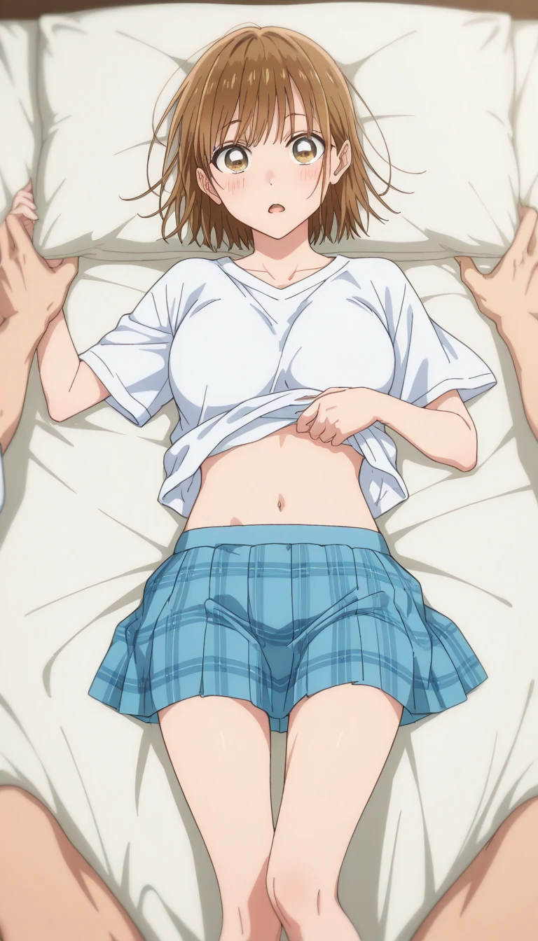 ((best quality)), ((masterpiece)), (detailed), perfect face, brown skin anime girl in a deep V-neck cami top, (jeans), (long hair), starving, (resting hands on the stomach), (hands on the stomach), (smooth and shiny skin), stomach growling