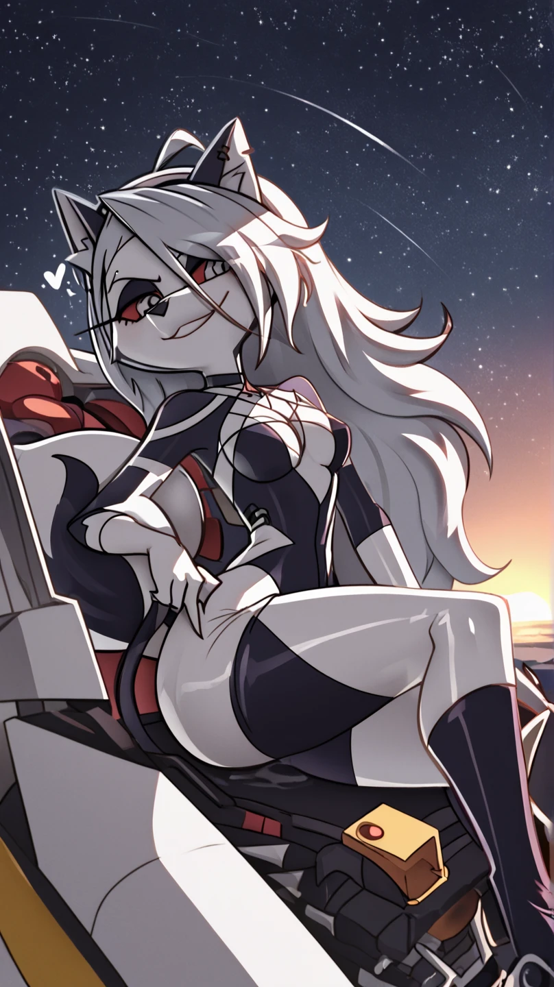 hat, necktie, gloves, ribbed bodysuit, expressionless, emotionless, blank eyes, looking at viewer, corruption, mind control, female combatant, full body, hypnotized, unhappy trance, full body, obey, perfect female body, hypnosis, hypnoLora, empty eyes, Mind control device, poses, submissive_pose, Slave, standing straight, standing, stading at attention, Fighting Stance, extending the right arm from the shoulder into the air with a straightened hand, collar, (((pixel-perfect, detail-perfect))), solo, 1girl, hair ornaments, ObserverDef, long hair, white hair, yellow eyes, bangs, brown eyes, very long hair, hairband, headgear, frilled choker, pale skin, ocean background, tantacle, holding tantacle, holding weapon