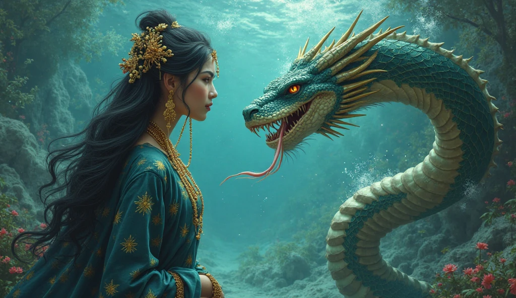 Blue eyes, ornate gold jewelry. , god god , ,realistically ,Fine golden background. 3-D anime.