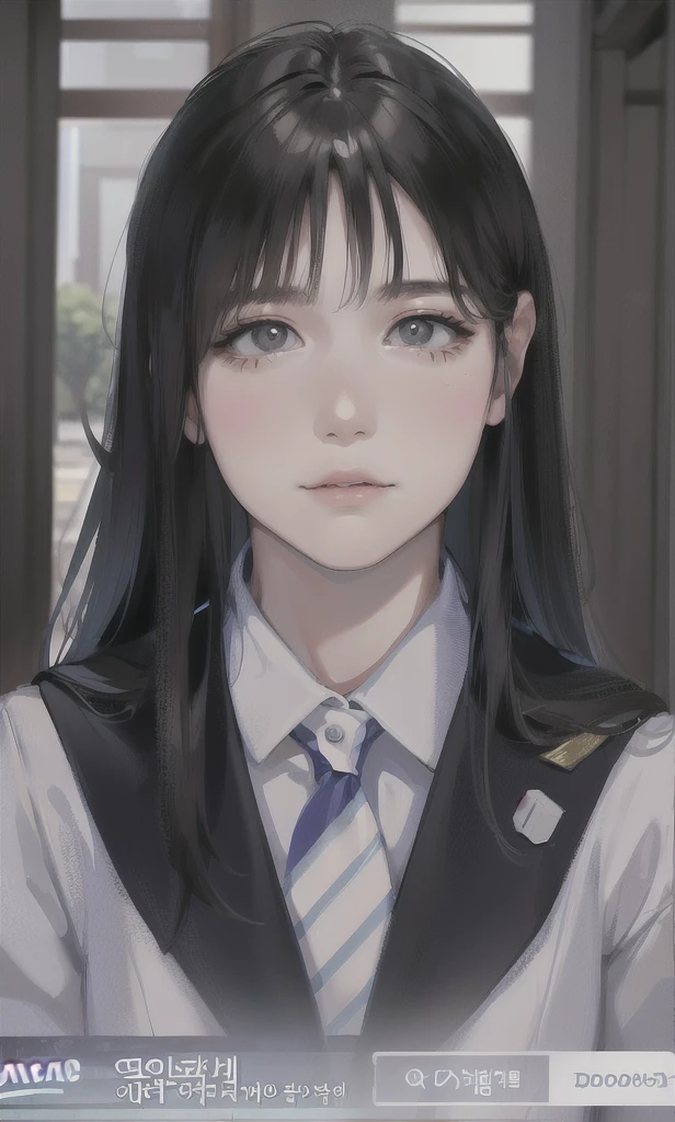 "(A perfect masterpiece:1.2), (the best quality:1.2), stunning face, schoolgirl uniform, mature and chubby, big pupils, bright eyes, makeup, long and luxurious eyelashes, full lips, irresistible charisma."transparent