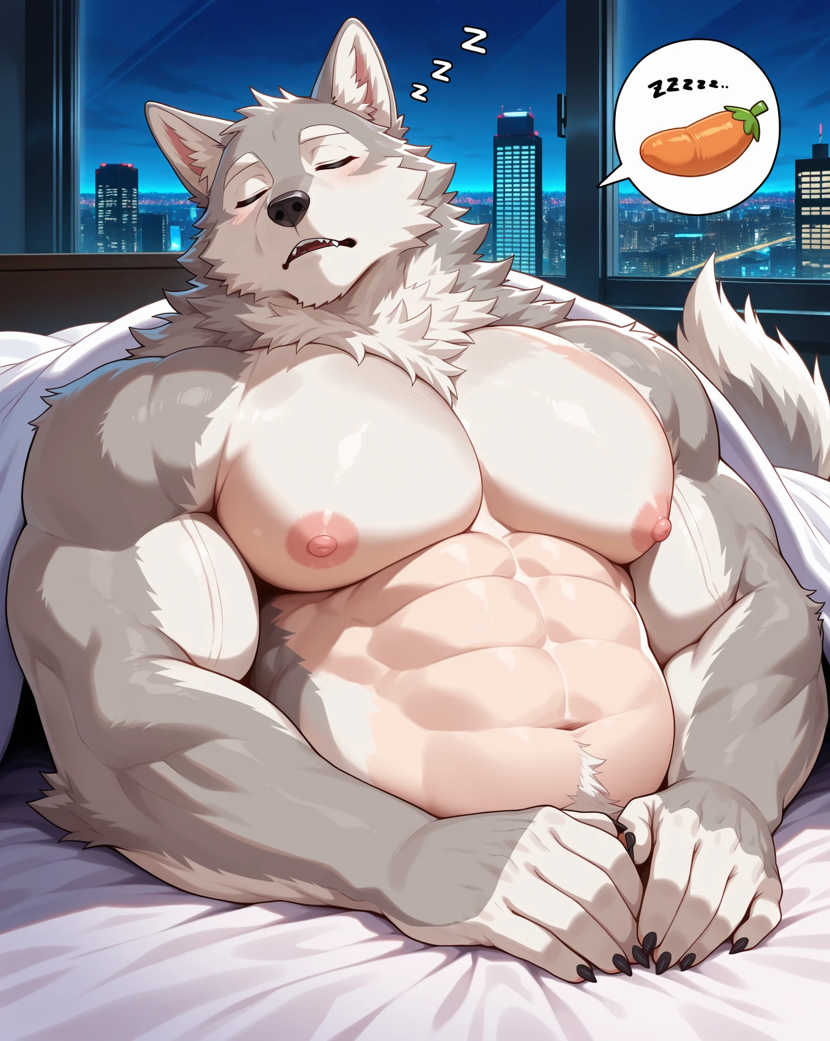 (chunie), ((((seibear)))), (juiceps), (((ssssnowy))), red fox, overwheight ,chubby, green eyes, city background, bedroom,looking at viewer, tail, seductive, sexy, pov, sexy pose, big thighs, big butt, white fur, huge butt, standing, seductive pose, erection, canine penis, knot, balls, massive butt, massive thighs, precum, on knees, close up, solo, pov, belly, moobs, glasses, sweaty, night, big penis
