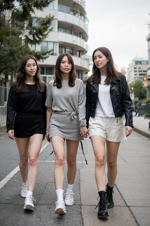 The three friends 