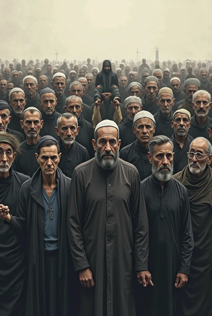 Unhappy faces of Hamas
