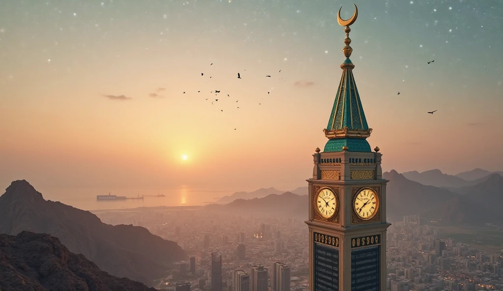 mecca,Large Clock