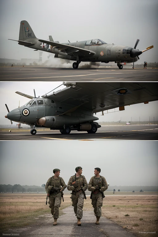 a professional photograph of a group of men standing in front of an (Airbus A400M Atlas), four-engine turboprop military transport aircraft, Airbus Military, edited, photo mid shot, 2019, full shot photo, looking towards camera, close portrait, last photo ever taken, <lyco:CHV3CPlane6Merge:1.0>