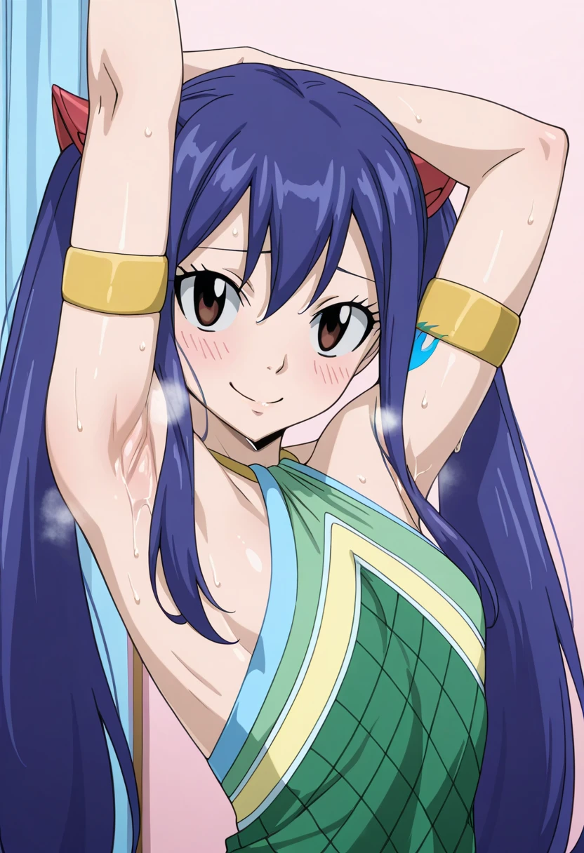 masterpiece, highest quality, High resolution,1 girl, alone,20's style,short_hair, green_eye, hair_between_eye, jewelry, purple_hair,beautiful face,beautiful body,swimsuit, earrings, sexy pose,looking at the viewer,in the center of the image, (beautiful_medium breasts:1.3), (beautiful_face:1.2),(slim_waist),(beautiful_thighs:1.1),