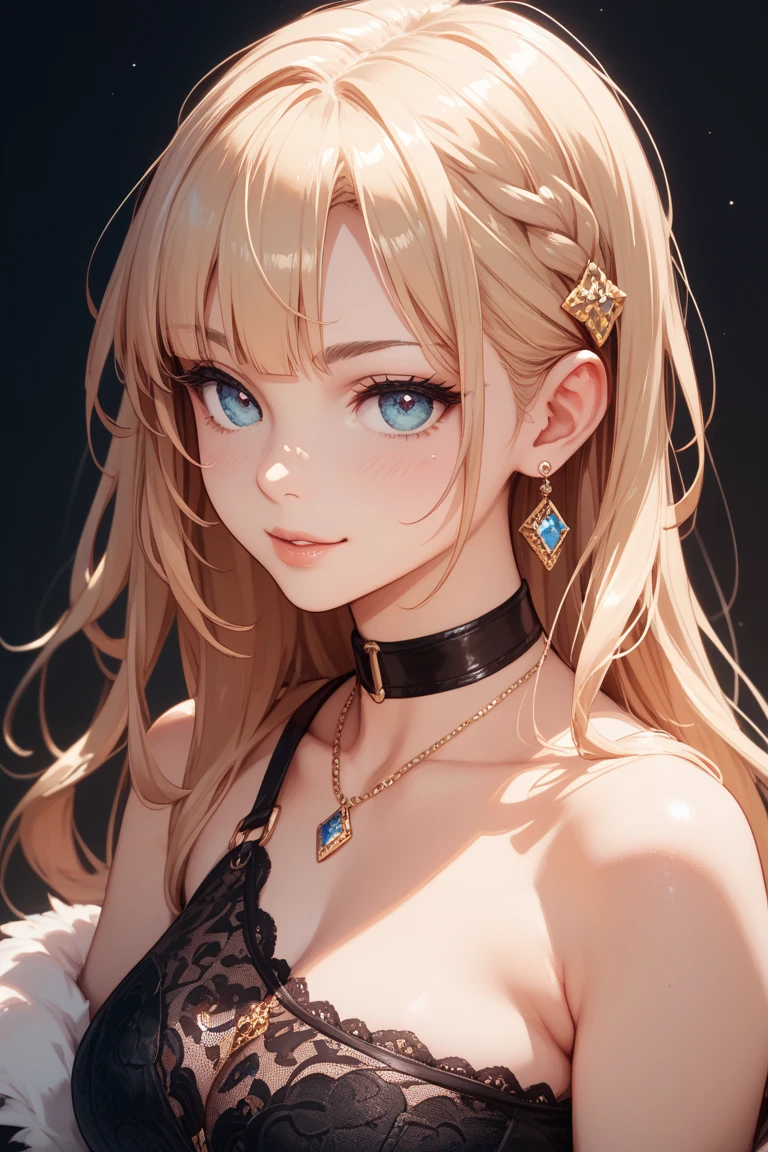 1girl,sense of deps,disorganized,catch light,super beautiful illustrations,(beautiful blonde,two side up hairstyle:1.3),Landscape,Turn around,;D,beautiful and delicate flowing hair,Delicate and detailed purple eyes:1.2,emphasized chest

