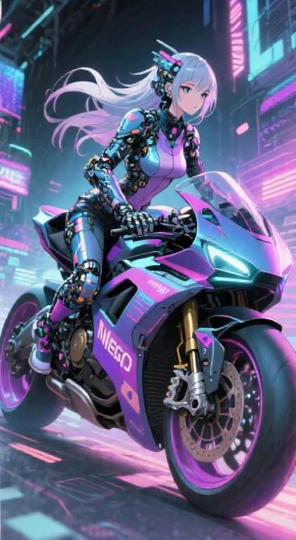 neonpunk style street, no text, from above . cyberpunk, vaporwave, neon, vibes, vibrant, stunningly beautiful, crisp, detailed, sleek, ultramodern, magenta highlights, dark purple shadows, high contrast, cinematic, ultra detailed, intricate, professional