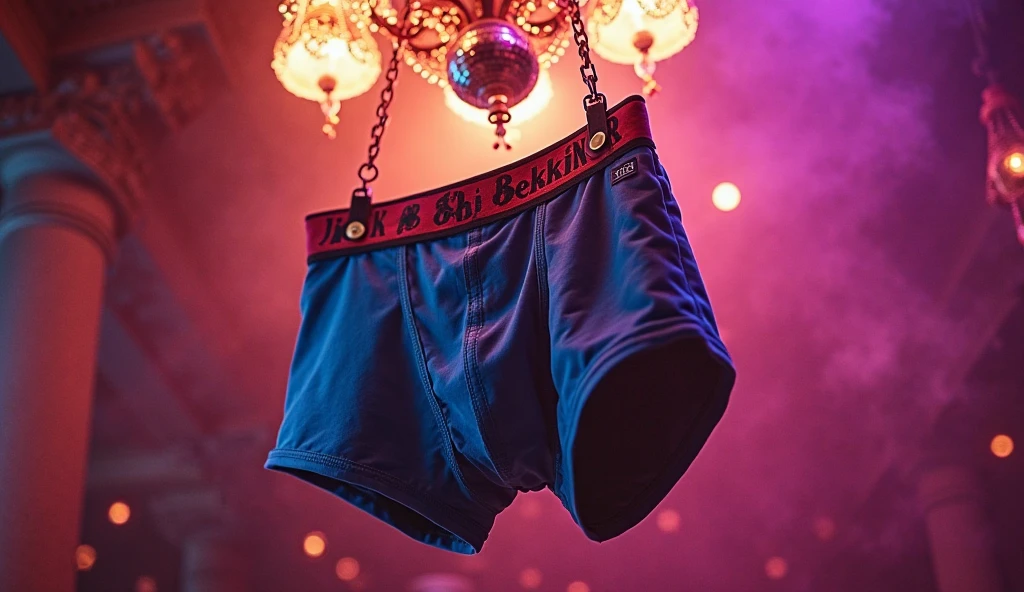 (8k, RAW Photos, Highest quality) masterpiece, 1 teenager, 18-year-old, Asian Muscular Man Watching the Viewer, Stand in front, Exposing his huge muscular chest, Puffy nipples, Sexy Six Pack, Tight waist, good looking, topless, Thick body hair, A man wearing thong underwear , Gradient Background, Shine & Sequin Backdrops , Cinema Lighting, Ultra-high resolution