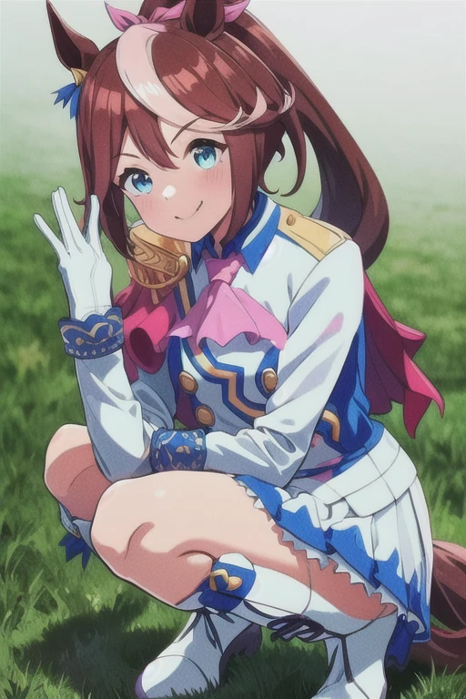 <lora:Tsurugino_Mai_SFCver:0.8>TsuruginoMaiSFCVer, 1girl, solo, brown hair, high heels, boots, smile, ahoge, sitting, brown eyes, armor, gloves, looking at viewer, mecha musume, short sleeves, white footwear, full body, knee boots, high heel boots, skirt, outdoor, sky,
masterpiece, high quality, very_high_resolution, large_filesize, full color,