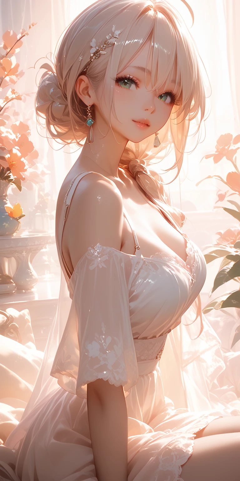 RAW photograph, best quality, masterpiece, an extremely delicate and beautiful, extremely detailed, CG, unity, 8k wallpaper, Amazing detailed, finely detailed, masterpiece, best quality, official art, extremely detailed CG unity 8k wallpaper, ultra-detailed, highres, extremely detailed, clear, focused, (best quality), (realistic, photo-realistic:1.6), 8k, soft lighting, high quality, cinematic lighting, 1girl, centered, full body, redhead, (sweat:1), perfect fingers, long hair