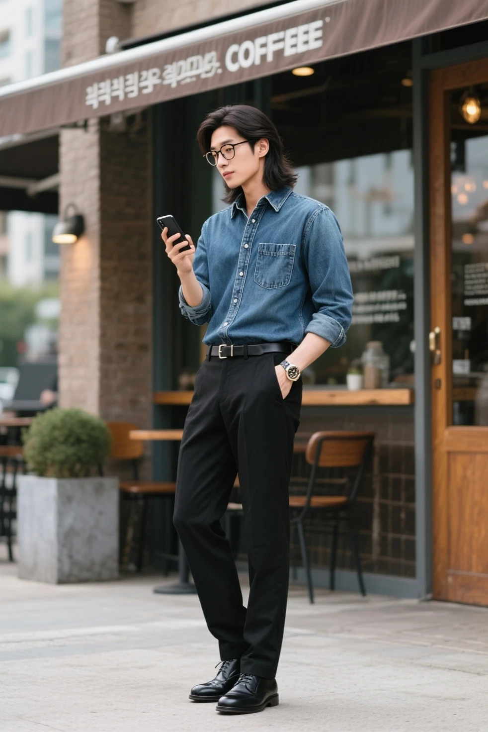 Create a 3D illustration of an animated character sitting casually on top of a chair the character must bear casual modern clothing such as jeans background is clear black written as roy sarkarprofile page with a user name "roysarkar" and profile picture that match