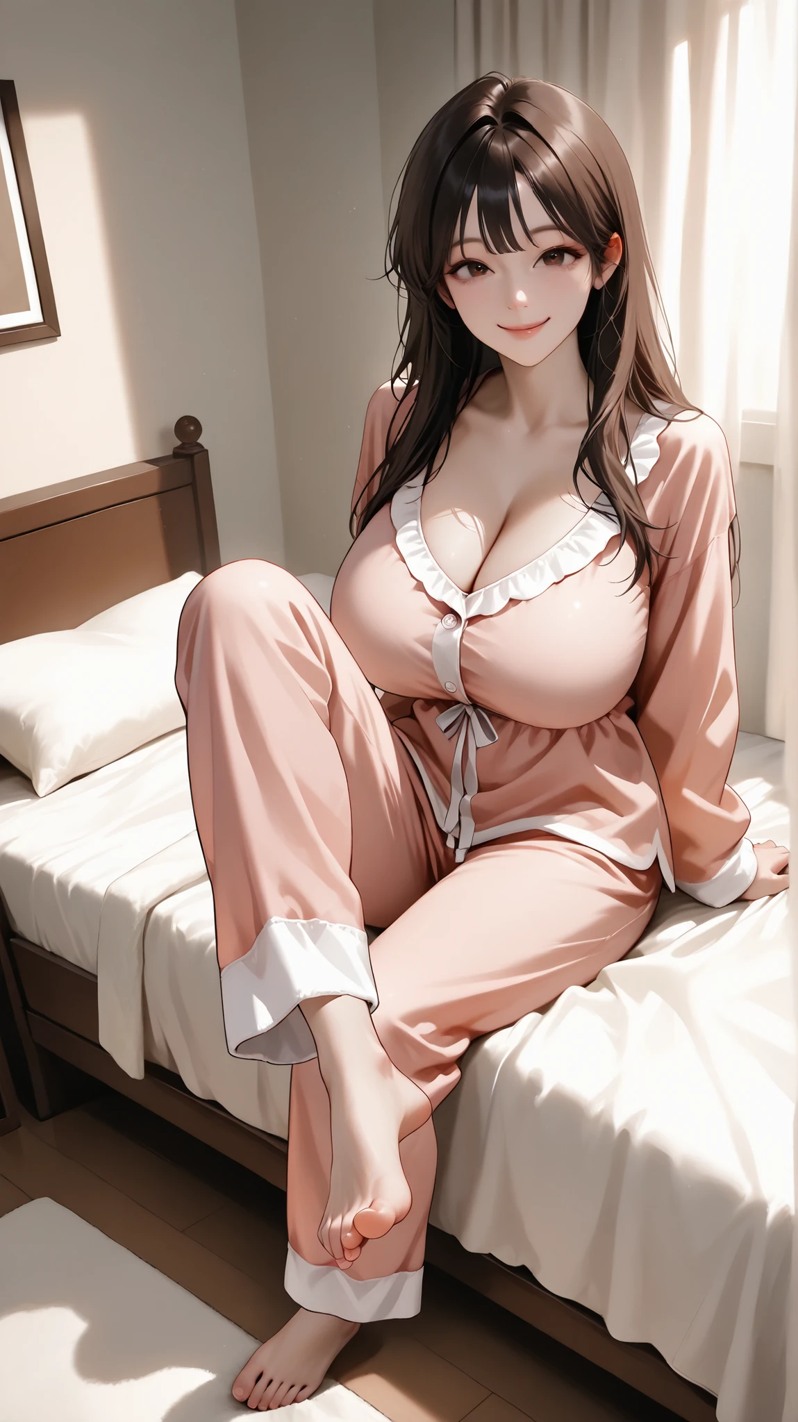 20 year old girl,(((fluffy onesie))),cleavage,laying in a flowerbed,cherry blossom leaves floating everywhere,<lora:add_detail:0.7>,<lora:MengX girl_Mix_V40:0.8>,