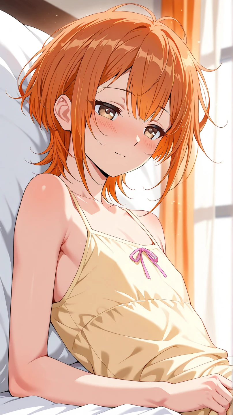 Natsu Ayuhara's short hair,closed eyes and screams,1 girl, (standing alone),(my legs), (legs spread open), (work of art:1.2),red jacket, (without buruma short red high leg),((cameltoue)),((addressed_niplles)), shoot from below,bandages, knee pads, tennis,quadra de volei,