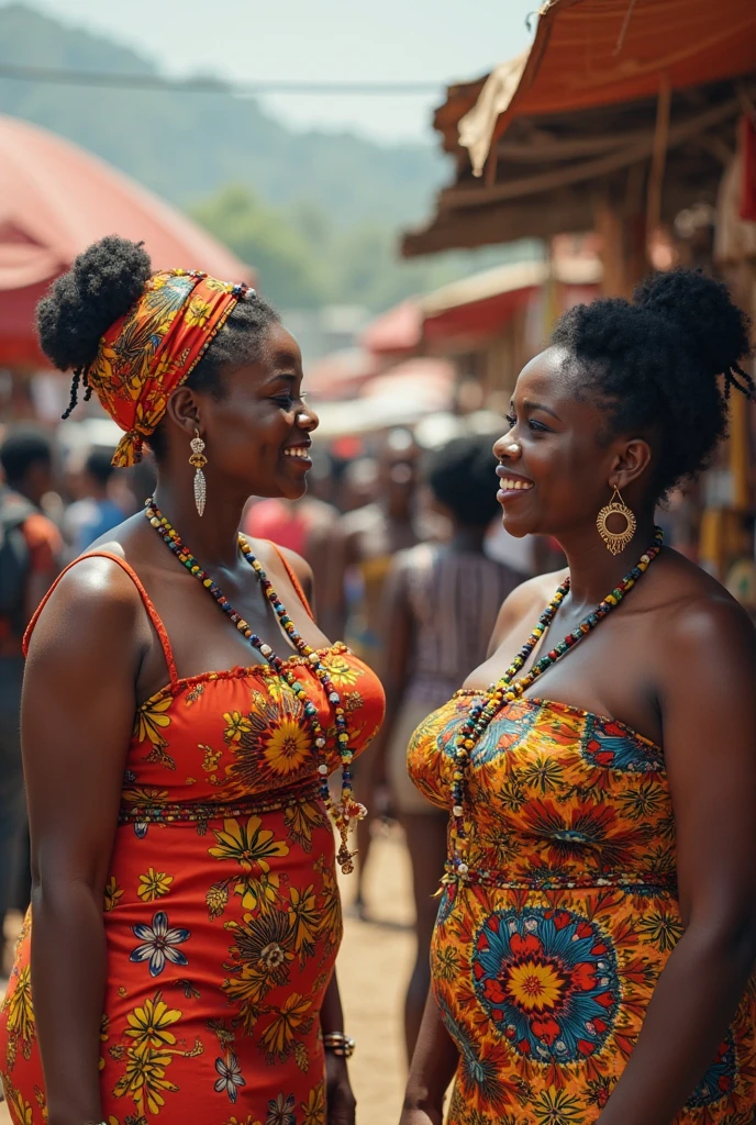 two african women