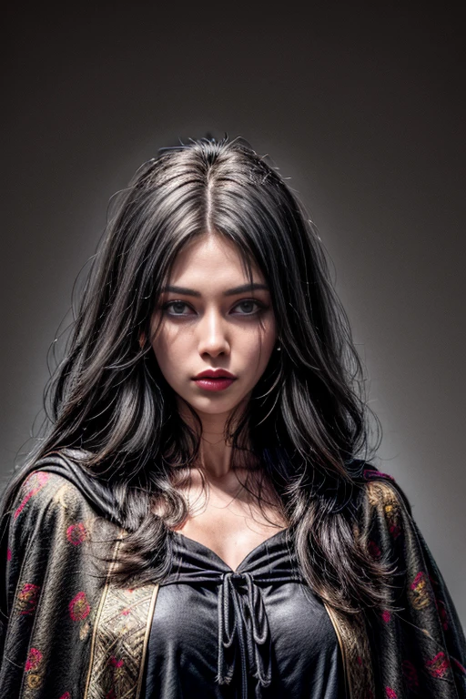 ,a woman with long white hair and a black dress with a necklace on her neck and a black background, by Edmond Xavier Kapp , 1girl, black_background, grey_eyes, jewelry, long_hair, necklace, simple_background, solo, upper_body (studio quality:1.1), (8k uhd:1.1), (ultra realistic:1.1), (photography:1.1), (photorealism:1.1), (realistic:1.1), (detailed:1.1), (massive scale:1.1), (max detail:1.1), (soft lighting:1.1), (studio lighting:1.1), (photoshop:1.1), (portrait:1.1)