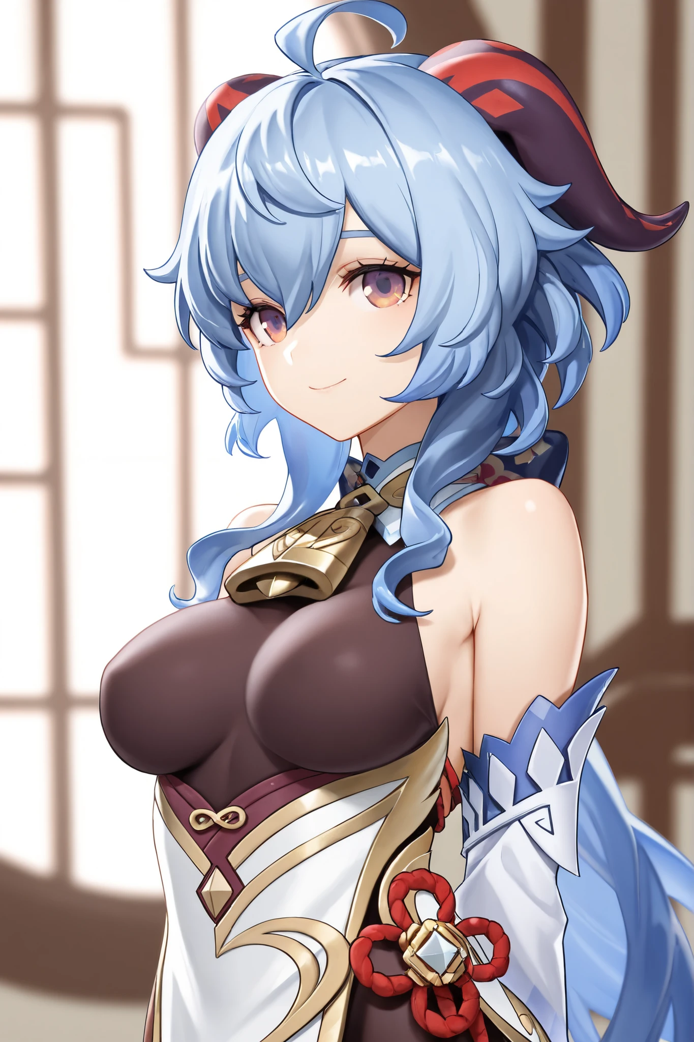 (masterpiece:1.3),ultra-detailed, best quality, extremely detailed, 8k, high res, realistic, 1girl, 18yo, beautiful girl,BREAK,(Armor:1.7),(One big breasted girl,Blue hair and blue eyes:1.5),BREAK,(Armor-like body paint,body painting:1.5), embarrassed smile,(blush:1.2),BREAK,ultra detailed,realistic, photo-realistic, beautiful natural lighting, beautiful deatailed shadow, beautiful intricate composition,