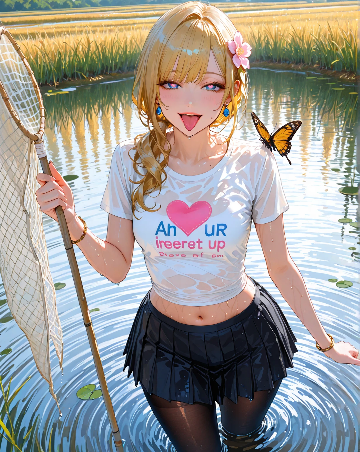 power | Chainsaw man,Bare leg base,Golden hair,Tattoo of the genitals,soaking wet,huge tit,having fun,and the sun was shining brightly,Outdoor garden,Flower world,Dense pubic hair,slimfigure,Spread your legs wide,moisturized, Radiant and pink skin,cleanness,Fat ass,Naked,exposing your navel,Exposed crotch showing through,Expose the lower half of the breast,Expose all breasts,Leak points,Expose the lower buttocks,exposed,Pink lip flap,Mature woman,Skimica style,A loving expression,Passionate