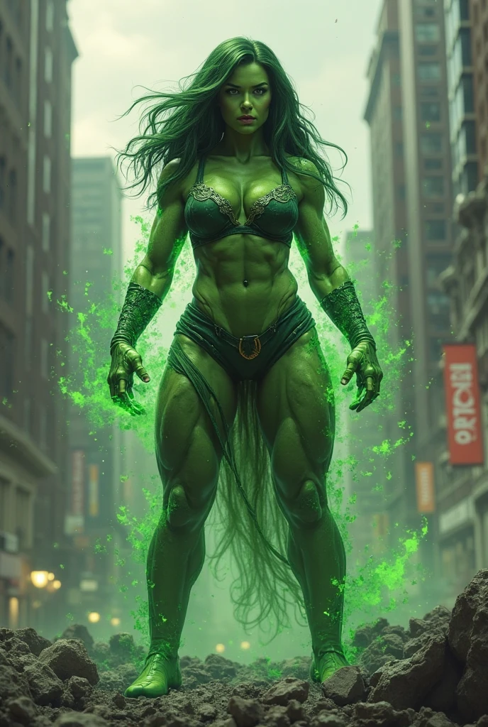 What if Hulk and were a woman