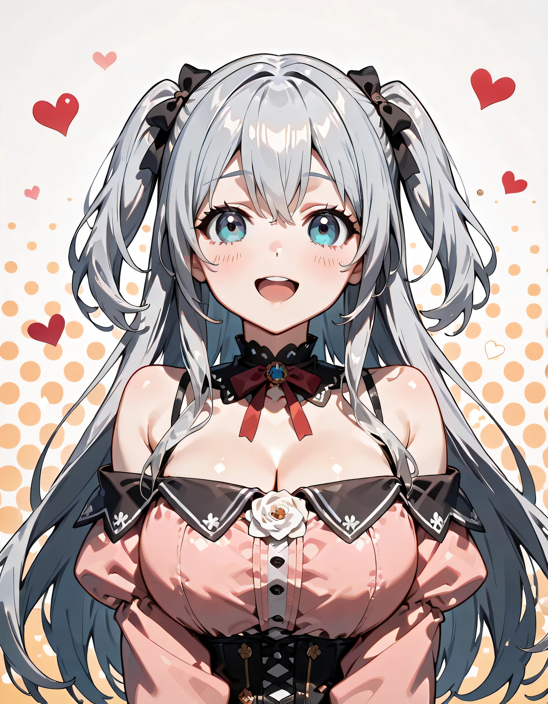 Eri Morita succubus smiling with her breasts out
