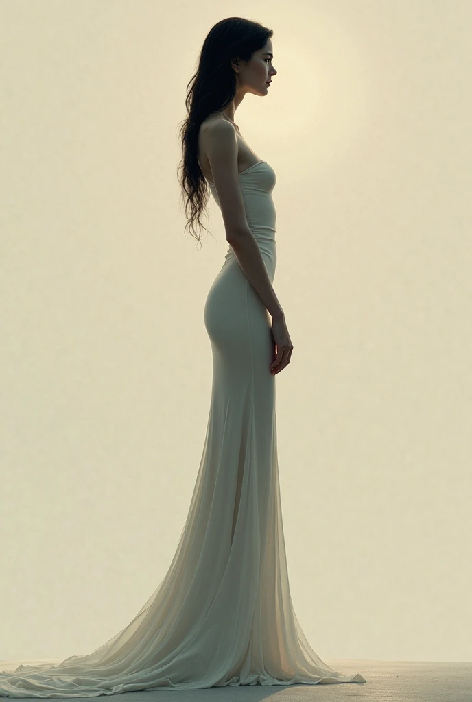 (Highest quality:1.4),(masterpiece:1.4),(Realistic:1.4),(Realistic:1.2),(超High resolution, RAW Photos:1.4),(High resolution, Very detailed:1.2),(8k:1.2),photograph,(Shot from behind:1.3)、Korean women、brown hair photos,One Woman,alone,(In underwear),((Thigh to head shot:1.3))、(((topless、You can see her large breasts from the side.)))、((Toothy smile))、Realistic skin textures、Slightly freckled、Slender figure、Realistic skin textures、((background,Concrete wall:1.3)),(topless,The breast is visible from the side:1.6),(Long lace slip,White)、3 woman、The angle at which the nipple is not visible、((Updo long hairstyle))、((Black,Long lace slip:1.4))、Correct toes、Detailed facial features、Long slip covers the buttocks and soles of the feet、Long slip covers your butt、