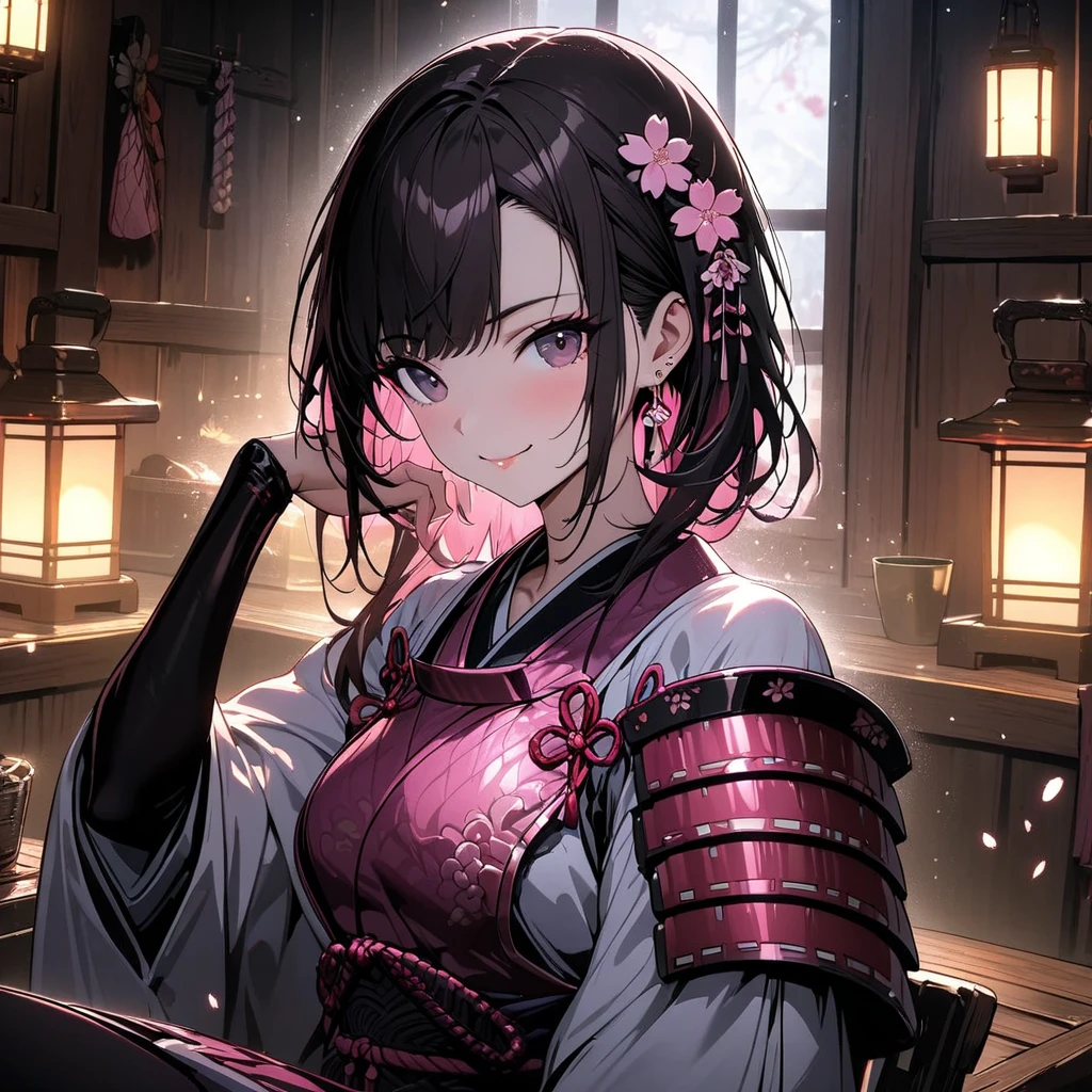 top-quality、extremely delicate and beautiful、Soio、Soio、8-year-old little girl、japanes、elementary student、A dark-haired、(Pink leotard)、dress room、Tiara on the head、A smile、is standing