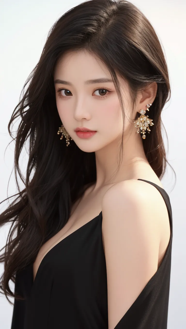 ((best quality, 8k, masterpiece:1.3)), a beautiful girl, pure ponytail, Oval face, Gentle and cute, lose weight[(masterpiece, top quality, best quality, official art, Beautiful and beautiful:1.2), , Very detailed,(Fractal art:1.1),(colorful:1.1)(flowers:1.3),most detailed,(tangled:1.2), (dynamic poses), (abstract background:1.3), (Ancient style Hanfu:1.2), (skin shiny), (Many colors:1.4), ,(earrings:1.4),long shot