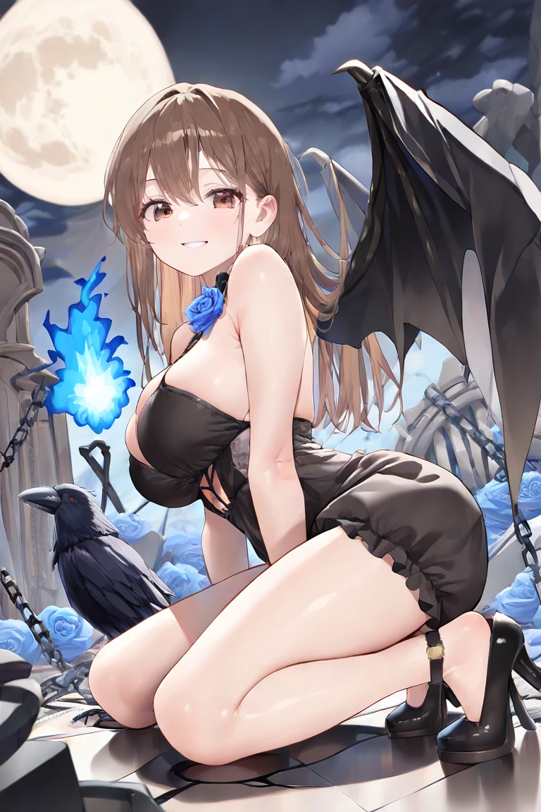 (Trading Card Game Frames:1.7),(Lake in the mountains:1.3),(Sheer and revealing white fluffy outfit:1.3, ),(Angel with glass wings floating on lake:1.3), (Glass Dragon Behind:1.3),Shiny Silver Shorthair,disheveled ponytail,Cute smile,Perfect round face,Black eyes,A cheerful smile that makes the viewer happy,Proper body proportion,Intricate details,Very delicate and beautiful hair,photos realistic,Dreamy,Professional Lighting,realistic shadow,Solo Focus,Beautiful hands,Beautiful fingers,Detailed finger features,detailed clothes features,Detailed hair features,detailed facial features,top-quality,Ultra-high resolution output image,) ,(The 8k quality,),(Image Mode Ultra HD,),(Image Mode Ultra HD,),Science fiction fantasy