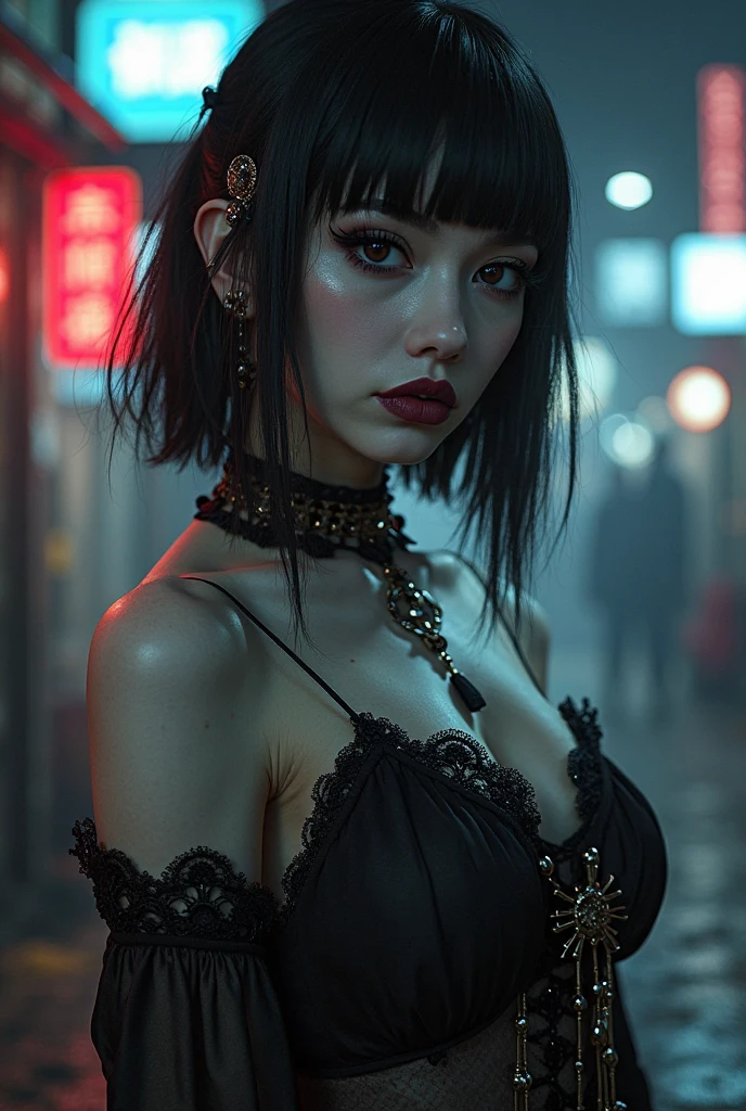 Visual Kei style Kuromi