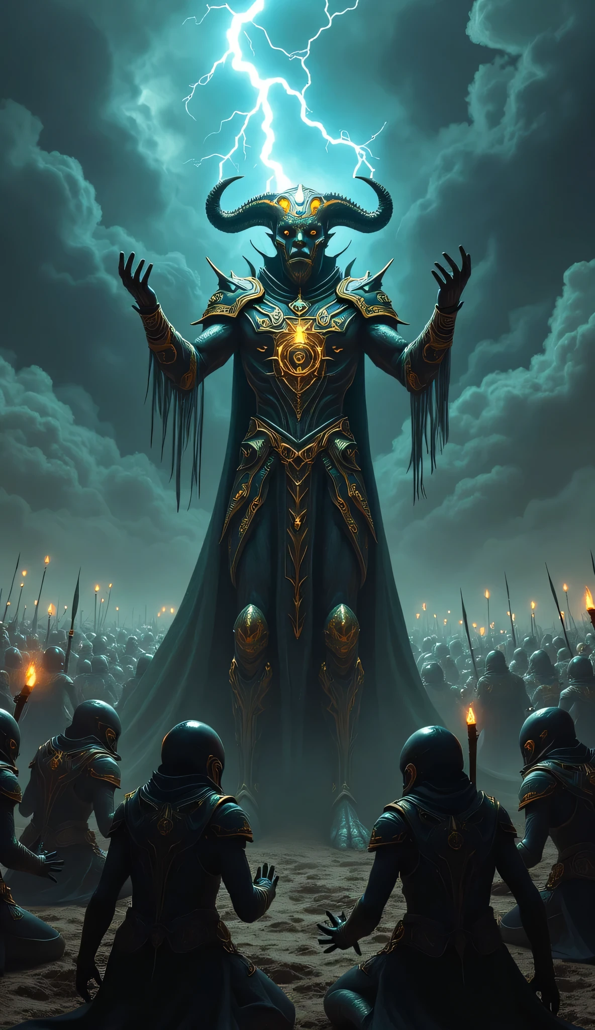 (masterpiece:1.2), (best quality,:1.2), 8k, HDR, ultra detailed, ((photorealistic)), professional light, cinematic lighting, ambient lighting,<lora:detail_slider_v4:1>, OverallDetail, a chaos sorceror, wearing intricate blue robes, SerCa, <lora:ServantsOfChaos-10:1>, epiCPhoto