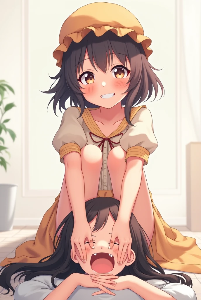 absolute resolution, super high quality, Super detailed, official art, masterpiece, master piece break one、3year old child:1.85、on a fluffy futon:1.85、M-shaped spread legs:1.85、baby clothes:1.85、Enlarged photo from directly above:1.85、Cute Kids Room:1.85、((rape:1.85、expression of dislike:1.85、angry face:1.85、baby face:1.85、baby face:1.85、baby face:1.85、cum in mouth:1.85、かわいいbaby clothes:1.85、3year old child:1.85、超low length:1.85、Super young:1.85、vagina:1.85、Ultra-flat chest:1.85、open one'chest of:1.85、baby face:1.85、baby face:1.85、baby face:1.85、Ultra-flat chestのshow nipples:1.85、Ultra-flat chestのshow nipples:1.85、please open your mouth wide:1.85、Please sleep on your back:1.85、raise both arms:1.85、spread your hands:1.85、low length:1.85、low length:1.85、baby face:1.85、baby face:1.85、baby face:1.85、cry out:1.85、cry out:1.85))、超小さくてSuper young:1.85、baby face:1.85、open one'chest of,Ultra-flat chest:1.85、Ultra-flat chestのshow nipples:1.85,show nipples:1.85、angry face:1.85、blush、my eyes are full of tears, please please open your mouth wide:1.85,((expression of anger:1.85、vagina内に挿入された巨大なペニス:1.85、semen:1.85)),vagina 、On the crib:1.85,open one'chest of,Ultra-flat chest,Ultra-flat chestのshow nipples:1.85、(black hair、short bob、Pigtails、beautiful pussy、short hair、two side up、Cute Kids Room、trembling:1.2)