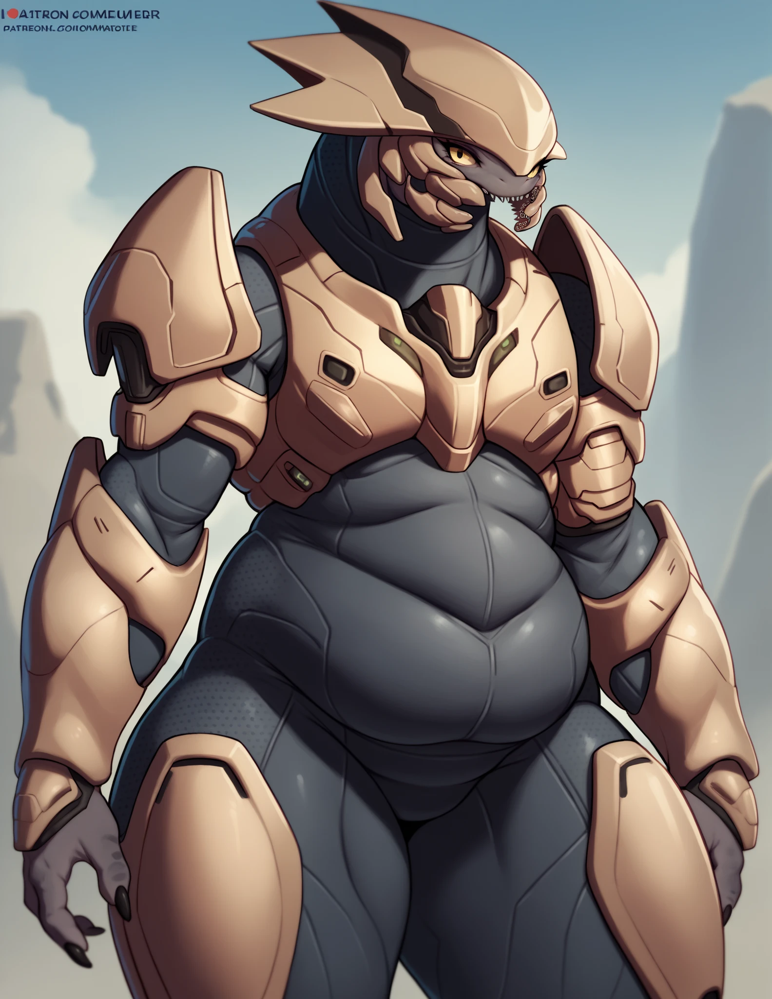 Orisa_overwatch as Tall__muscular_mature_bovine exta_muscular gaint sweat_body slight_belly full_breasts female_futa futa_penis futa_masturbation cum horny_face dark_body public_hair yellow_eyes solo Masterpiece best_quality absurdres highly_detailed cleanly_drawn_eyes anthro_only by_pixelsketcher, by_ewgengster, by_underscore-b, by_runawaystride claws feets nude hazy wasteland