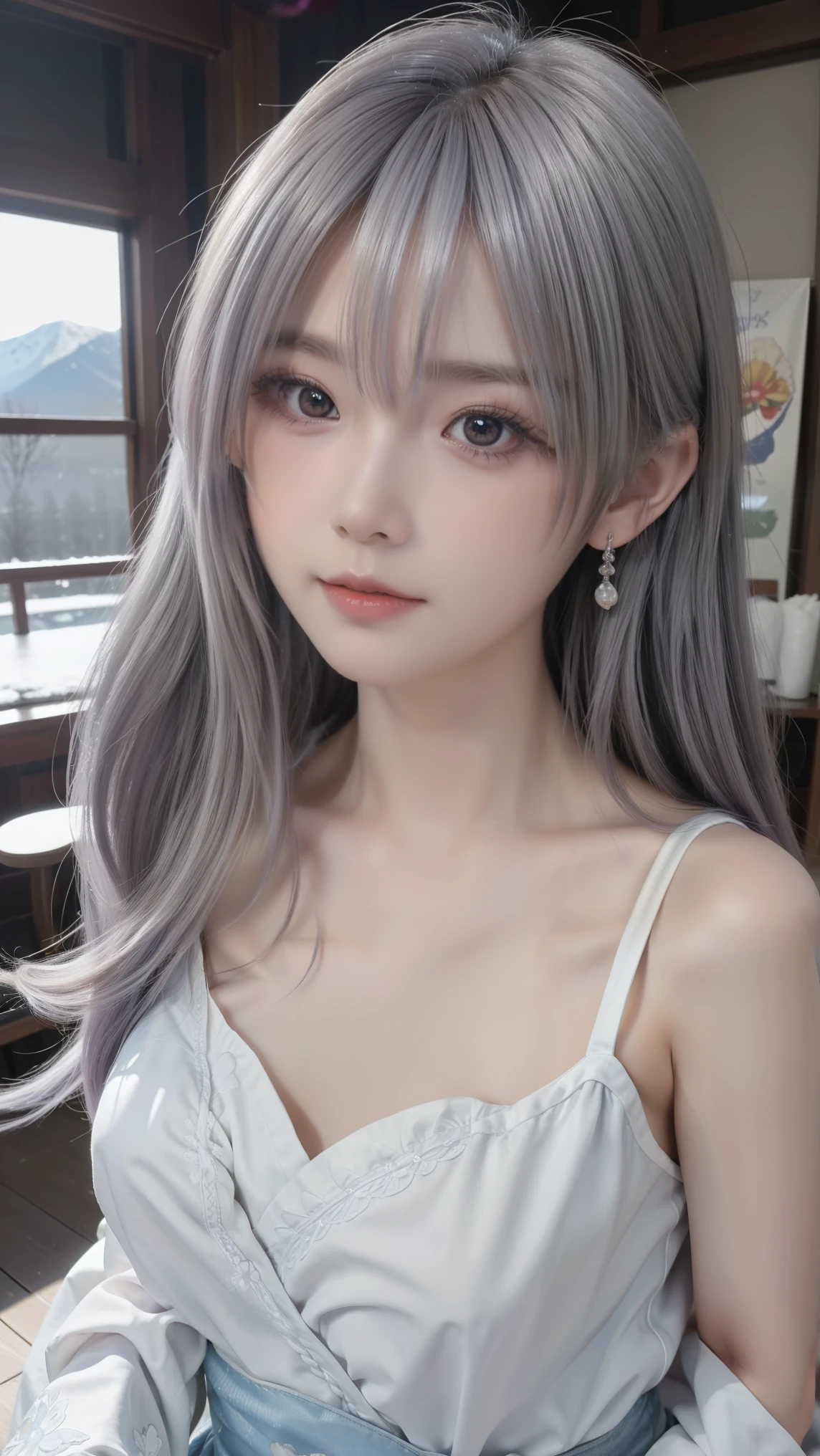 Silver Hair、Long Hair、Wavy Hair、With bangs、girl、((naked))(Bunny ears)(Rabbit's Tail)、Browsing Caution、bed、Dark Room、Night Room、Vagina Penis、Sex with a man、The boy above、Face to face、Sweat、Pussy juice、trembling、shortness of breath、Cum in pussy、Creampie、Excessive 、Cum on body、Lie in、Orgasm High Definition, masterpiece, accurate, Anatomically correct, Winner of numerous awards, 最高quality, detail, High-resolution model, 高いdetail, 高quality, quality, Retina, Very detailed, Textured skin, Ultra high definition, Leg spread