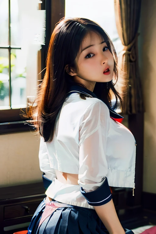 Cute girl tied up and held captive、Japanese、